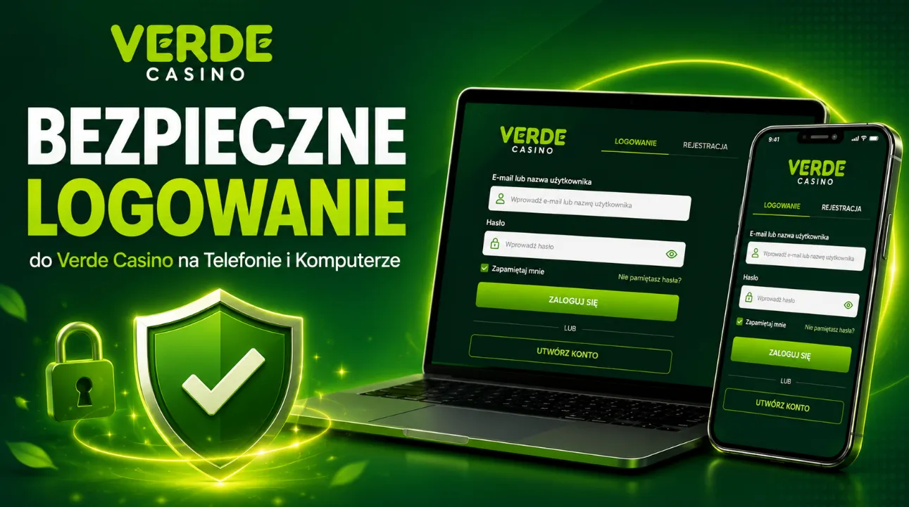 Bezpieczne Logowanie do Verde Casino na Telefonie i Komputerze