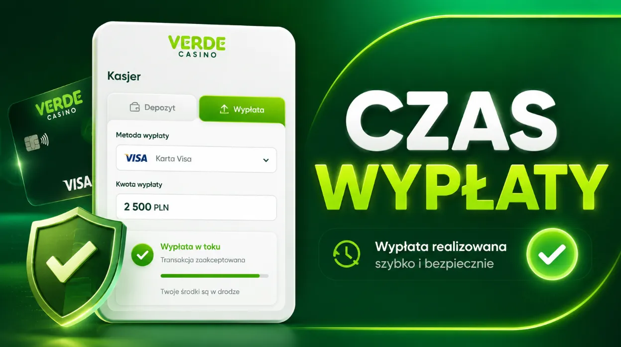 Verde Casino ile trwa wypłata po zleceniu transakcji
