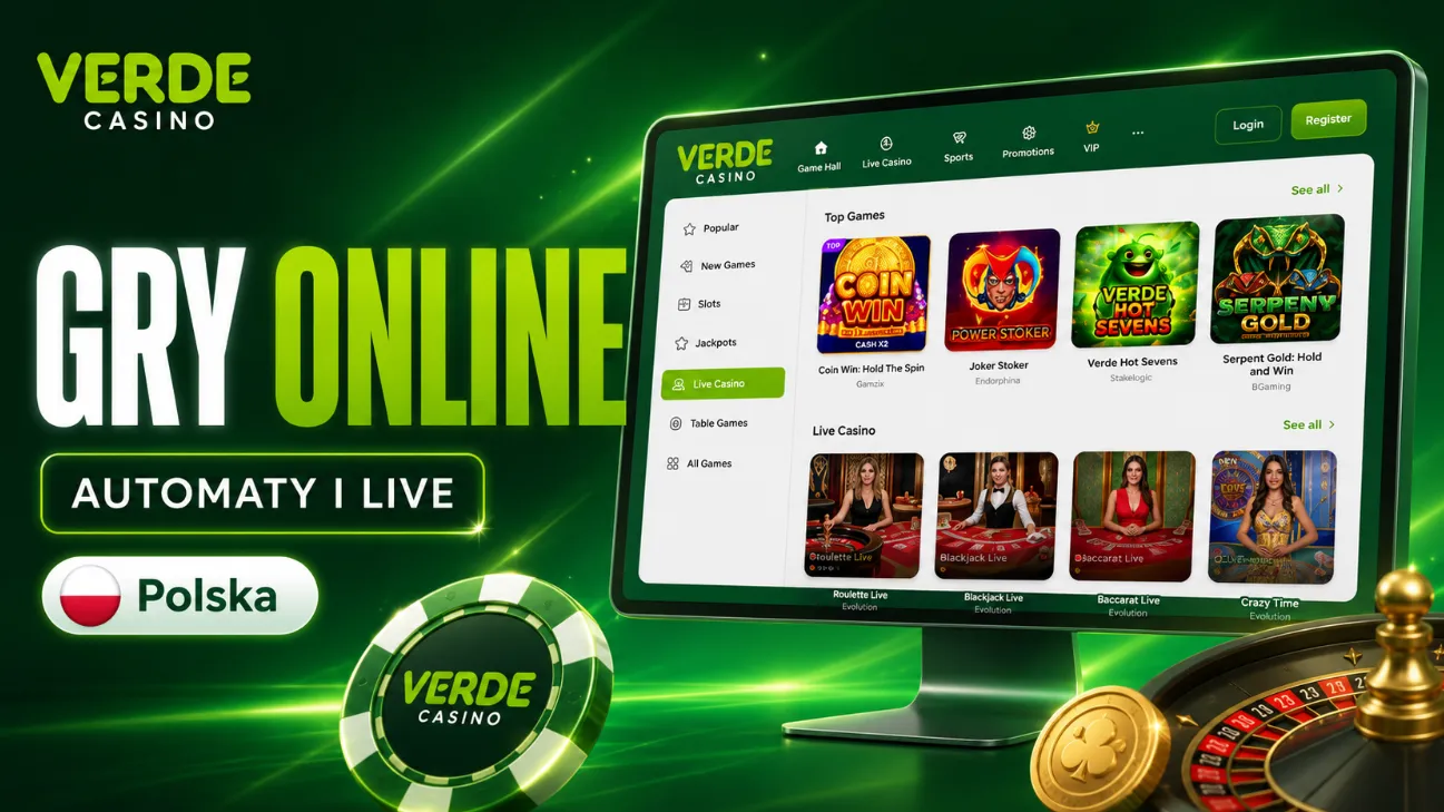Verde Casino Gry Online z Automatami i Stołami Live w Polsce