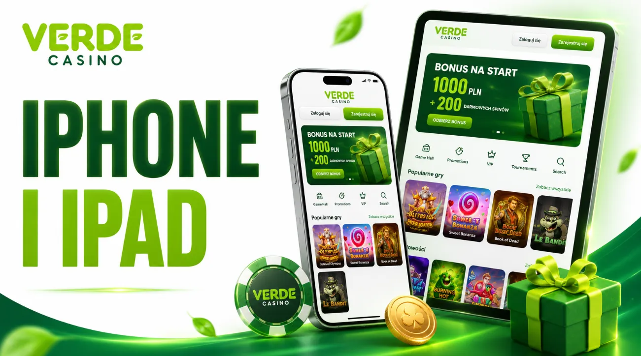 Verde Casino app na iPhone i iPad