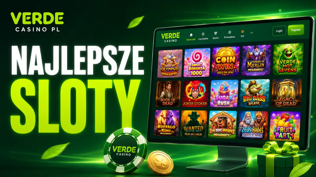 Verde Casino PL z najlepszymi slotami